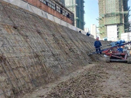 岳池建筑边坡支护